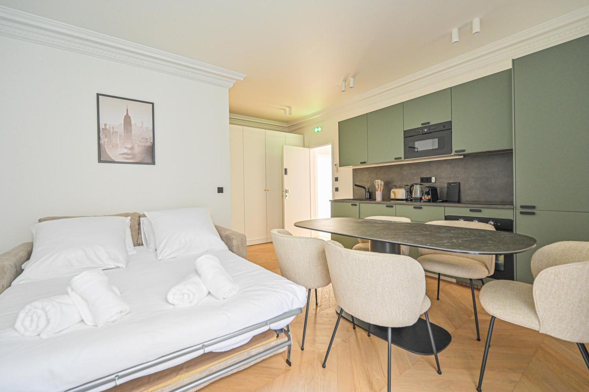 Sumptuous & Serene Parisian Flat Exteriér fotografie