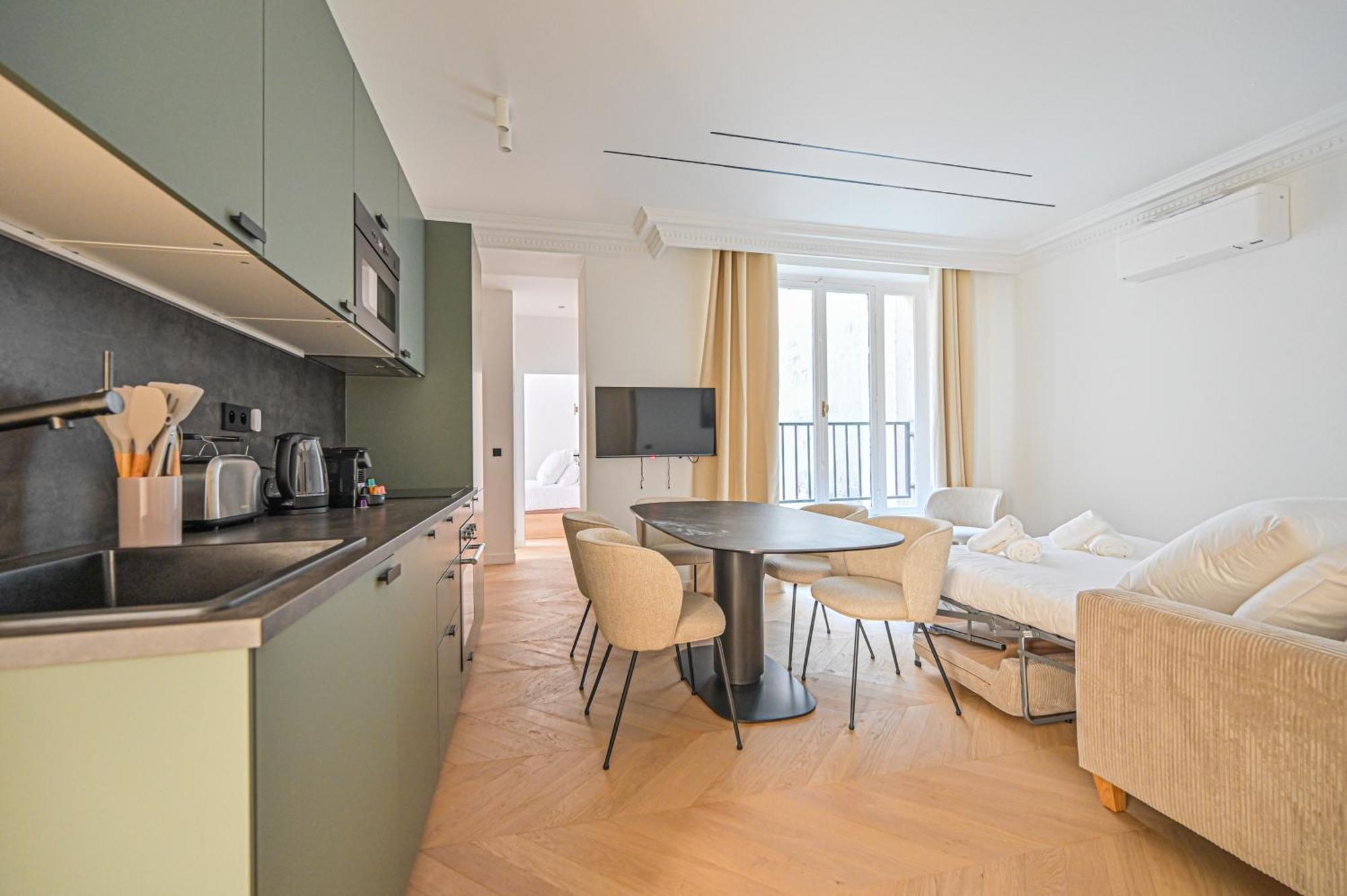 Sumptuous & Serene Parisian Flat Exteriér fotografie